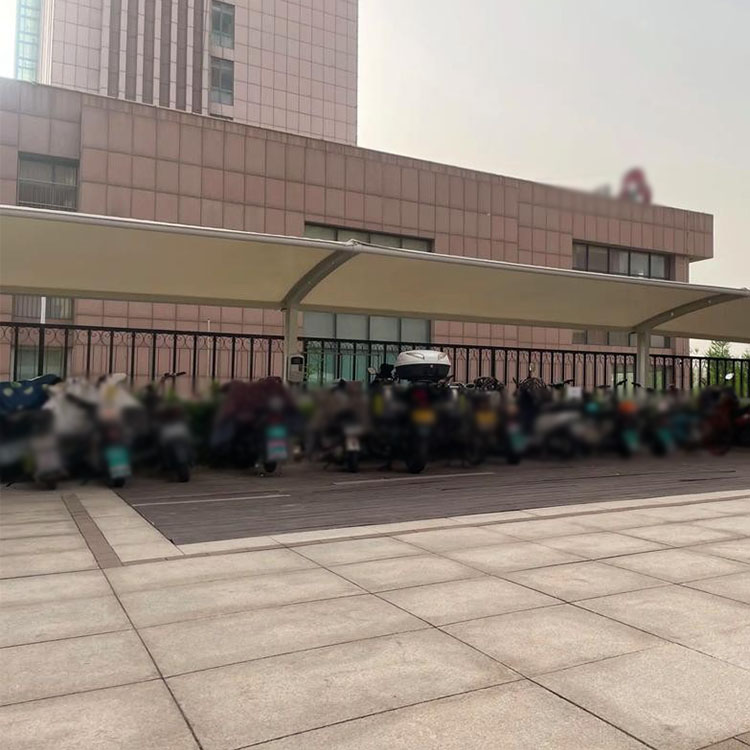 涞水县膜结构电动车棚